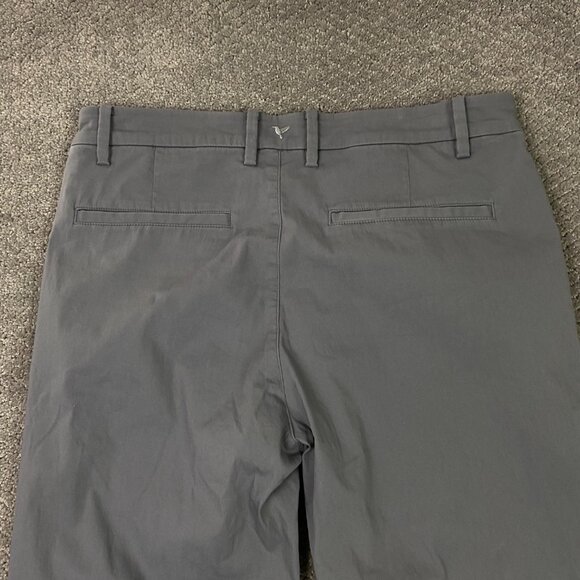 Birddogs 6 Pocket Pants Men's 34 x 34 Fits 34 x 33 Gray Chino Performance Golf - Picture 6 of 13